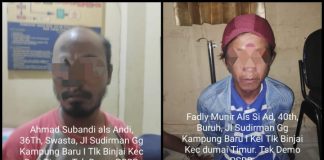 Polres Dumai Ciduk 2 Tersangka Propokasi Saat Melawan Petugas Covid-19