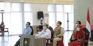 Pemprov Riau Terima Bantuan PCR Dari Temasek Fondation Singapura