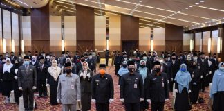 Wakil Gubernur Riau, Resmi Lantik 103 Pejabat Fungsional Lingkungan Pemprov Riau