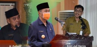 2 ASN Pemkab Bengkalis Dilantik H. Syamsuar sebagai PPTP di Pemprov Riau