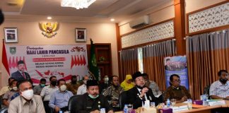 Plt Bustami Ikuti Kelompok Diskusi Terpumpun Informasi Monev Transfer ke Daerah