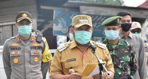 Bupati Kampar Pimpin Apel Siaga Kedisiplinan Dalam Penerapan New Normal