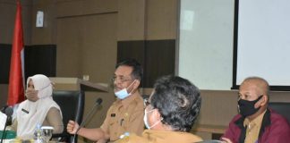 Pemda Kampar Gelar Rapat Evaluasi Pelaksanaan New Normal