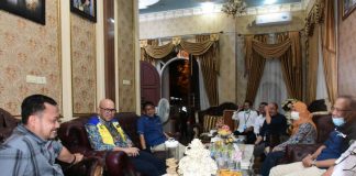 Terima Kunjungan Kepala BPJT Pusat. Danang Parikesit Apresiasi Bupati Kampar