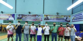 Bupati Bengkalis Resmikan Turnament Badminton yang di Taja Polres Bengkalis