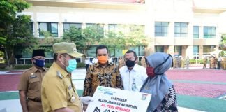 Bupati Kampar pimpin Apel Gabungan Pejabat di Lingkungan Pemerintah Kabupaten Kampar