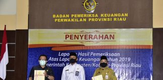 Bengkalis Kembali Raih Opini WTP Dari BPK-RI Tujuh Kali Berturut-Turut