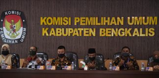 KPU Bengkalis Sosialisasikan Pilkada Akan Dilaksanakan Tanggal 9 Desember 2020