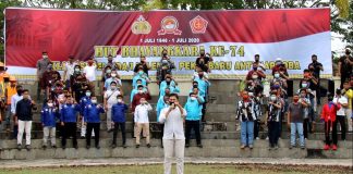 Pemuda Pemudi Milenial Lintas Organisasi Dukung Polda Riau Dengan Deklarasi Anti Narkoba