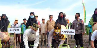 Polda Riau Optimalkan Ketahanan Pangan Masyarakat Ditengah Pandemi Covid-19,