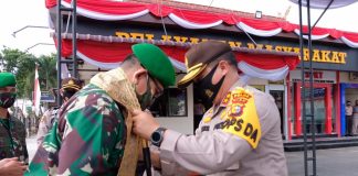 Nostalgia Dulu, Pangdam I/BB Yang Putra Seorang Prajurit Brimob Berkunjung Ke Polda Riau