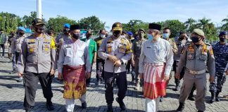 Sekda Kamsol Dampingi Kapolda Riau Beri Arahan Untuk Pilkada Aman