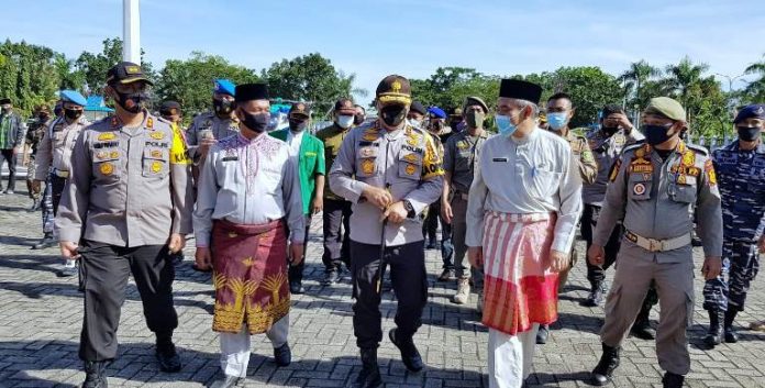1Sekda Kamsol Dampingi Kapolda Riau Beri Arahan Untuk Pilkada Aman