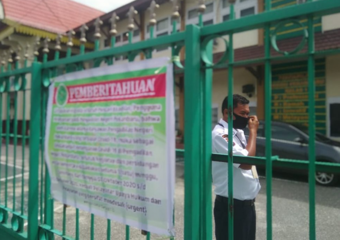 Hari-Pertama-Lockdown-PN-Pekanbaru-Tetap-Buka-Pelayanan