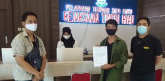 Kejanggalan Terhadap Ijazah Dua Cabup Rohil, GPBR Lapor ke Polda dan Kejati Riau