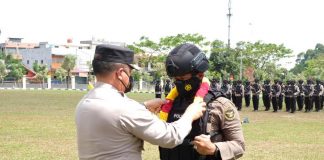 100 Personel Brimob BKO Polda Papua Berhasil Selesaikan Tugas, Kapolda Riau Ucapkan Terimakasih