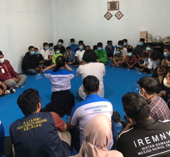 Aksi 6 Organisasi Ke-Mahasiswaan di Riau Peduli Sosial di Panti Asuhan Aksi 6 Organisasi Ke-Mahasiswaan di Riau Peduli Sosial di Panti Asuhan