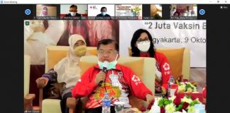 Ketua Umum PMI Jusuf Kalla Resmikan Program 2 Juta Vaksin Covid-19 Ketua Umum PMI Jusuf Kalla, Resmikan Program 2 Juta Vaksin Covid-19