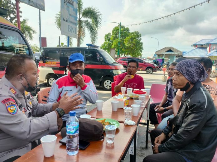 Kapolres Meranti Gelar Kegiatan Sarling Bersama Kasat Binmas untuk Bina Masyarakat