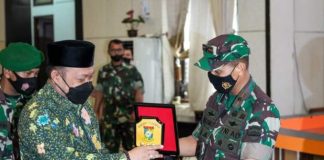 Bupati Kampar Catur Sugeng Sambut Kunker Danrem 031/Wira Bima Bupati Kampar Catur Sugeng Sambut Kunker Danrem 031/Wira Bima