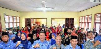 Pelatihan Teknologi Pembelajaran Bahasa Ingris, Bupati HM Adil Mintak Guru Ambil Cepat Momen ini