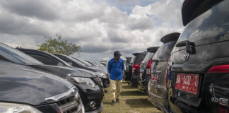 Jelang Lebaran Idul Fitri, Pemprov Riau Kumpulkan Mobil Dinas