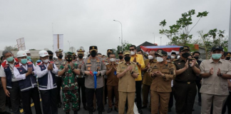 Kapolda Riau Minta Ditlantas Polda dan Polres Kampar Bantu Back Up Keamanan Pengguna Tol