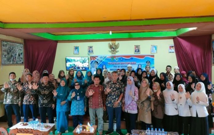 Tim Penilai Hadir Saat Lomba PKK KB Kesehatan Tingkat Inhil