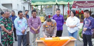 Bupati Rohil Afrizal Sintong Hadiri Pelantikan dan Kesiapan Pantarlih Pemilu 2024