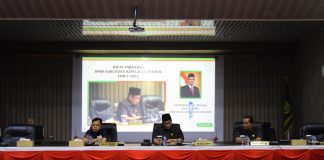 DPRD Kepulauan Meranti Gelar Sidang Paripurna Penyampaian Ranperda inisiatif dan Ranperda Usulan