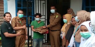 Camat Bangko Dan Kepala Puskesmas Bagan Jawa, Kunjungi Pasien Rawat Jalan
