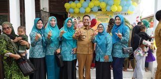 Wabup Rohil Hadiri Launching Crash Program Pemberian Imunisasi Tetes Polio