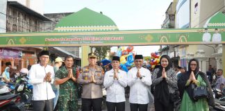 Sekda Rohil Resmikan Pasar Ramadhan 1444 H Tahun 2023