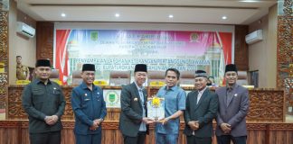 DPRD Rohil Gelar Rapat Paripurna Penyampaian LKPJ Bupati Tahun Anggaran 2022