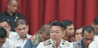 Bupati Afrizal Sintong Hadiri Musrenbang RKPD Riau 2024, Minta Perbaikan Infrastruktur Jalan