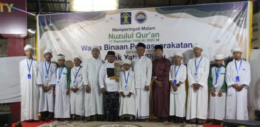 Lapas Bagansiapiapi Peringati Malam Nuzulul Qur’an Bersama Warga Binaan dan Anak Yatim