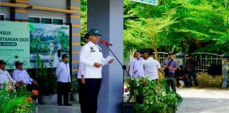 Sekda Rohil Pimpin Apel Siaga Sensus Pertanian Tahun 2023