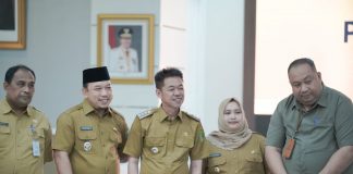 Bupati Rohil Mengikuti Rapat Koordinasi Terkait Participating Interest 10%