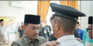 Sekretaris Kabupaten Rokan Hilir Lantik Pejabat Administrator Dan Pengawas Sebanyak 17 Orang