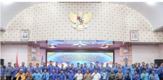 Bupati Rohil Afrizal Sintong, Hadiri MUSDA Ke VII KNPI ROHIL 2023