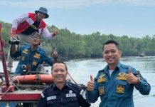 Perjuangkan Sinyal Telekomunikasi Wilayah Pesisir Rohil, Dinas Kominfo Turun ke Dusun Sei Sekobat