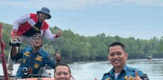 Perjuangkan Sinyal Telekomunikasi Wilayah Pesisir Rohil, Dinas Kominfo Turun ke Dusun Sei Sekobat