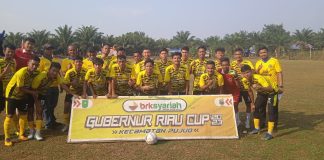 Menang Atas Tim Persiban 2- 0, Tim DLH Rohil Melaju Ke Final Piala Gubernur Riau Cup 2023