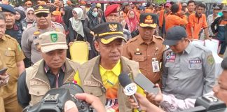 Pimpin Apel, Bupati Tetapkan Status Rokan Hilir Darurat Siaga Banjir