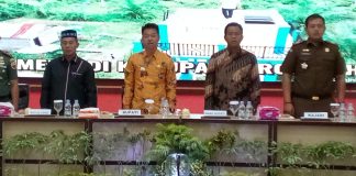 Rapat Pejabat Pemerintah Daerah Tentang Persiapan Pelaksanaan Pemilu 2024