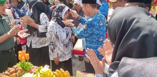 Bupati Rohil Jadi Pembina Upacara HUT KORPRI ke-52 Tahun