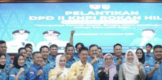Bupati Rohil Minta DPD II KNPI Rohil Dapat Ayomi Organisasi Lain Untuk Bangun Daerah