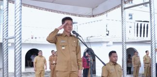 Pimpin Apel, Bupati Rohil Ingatkan ASN Terus Tingkatkan Disiplin