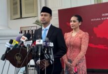 Nagita Slavina Berdiri di Belakang, Raffi Ahmad: Terima Kasih Istri Tercinta