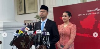 Nagita Slavina Berdiri di Belakang, Raffi Ahmad: Terima Kasih Istri Tercinta